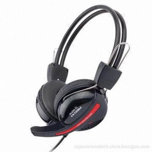 Overhead Headset, Phone Accessories, for All Phones, Speaker 40mm, 2.8m Cable Length